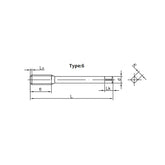 CB-NRT (M12~16×1~1.75) WN120175P solid carbide forming taps - Makotools Industrial Supply Tools for Metal Cutting